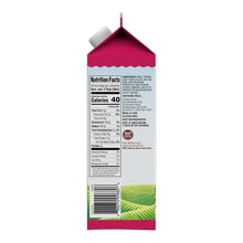 Wellsley Farms half-and-half carton back with nutrition facts panel, 1 qt