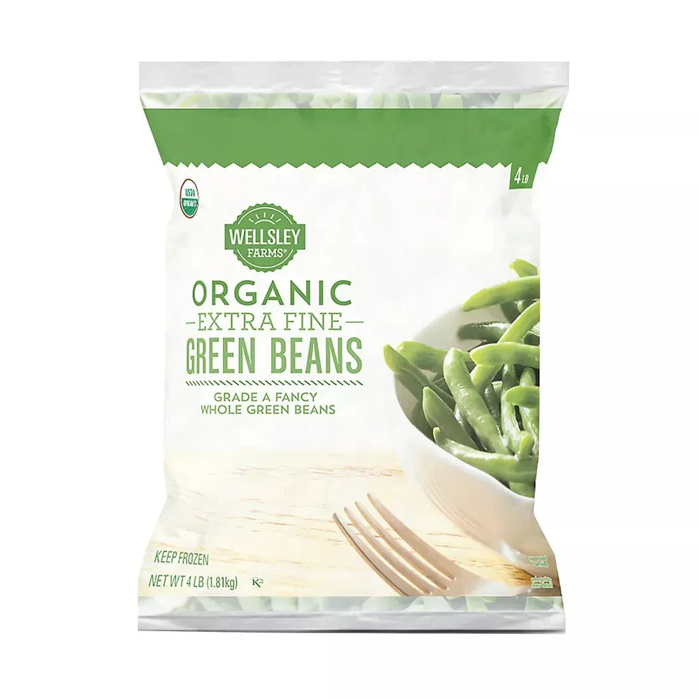 Wellsley Farms Organic Green Beans, 4 lbs. - USA MEGA SHOP