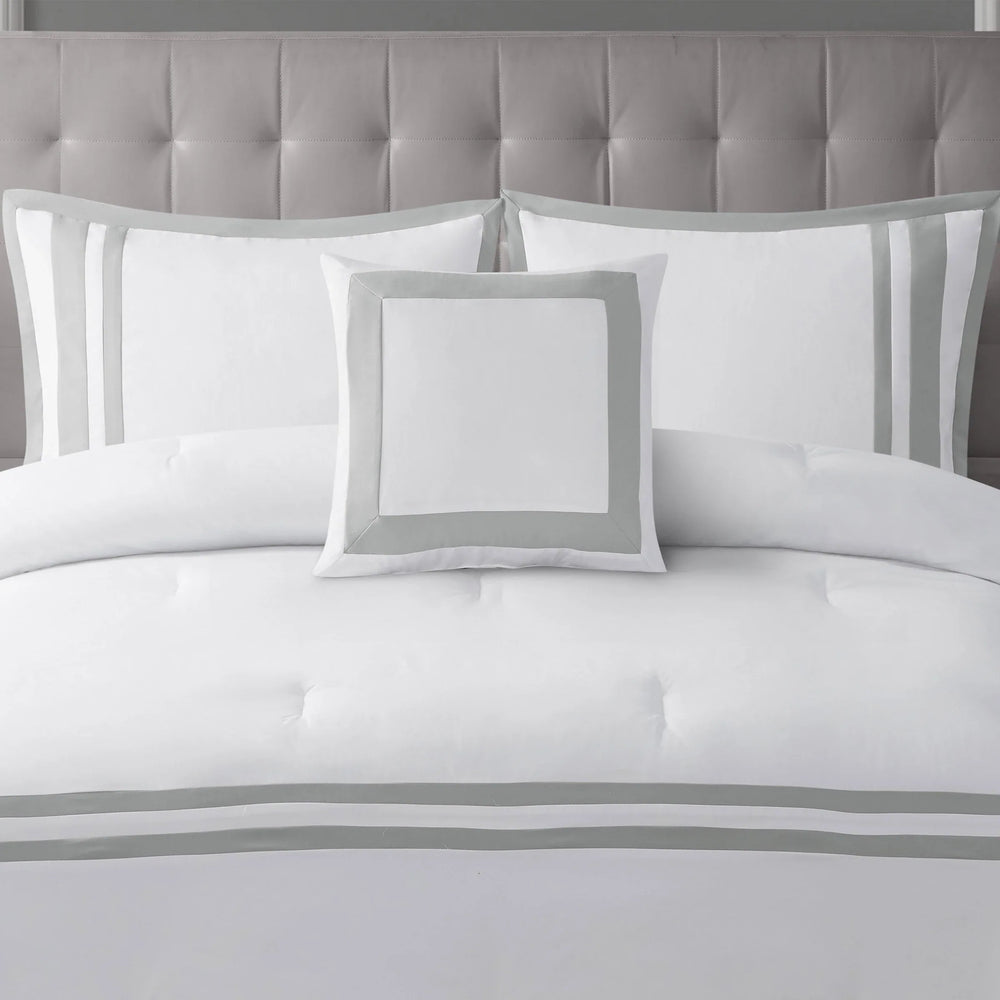 West Park Hotel Border 4-piece Comforter Set - USA MEGA SHOP
