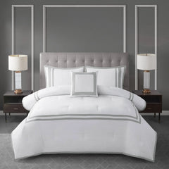 West Park Hotel Border 4-piece Comforter Set - USA MEGA SHOP