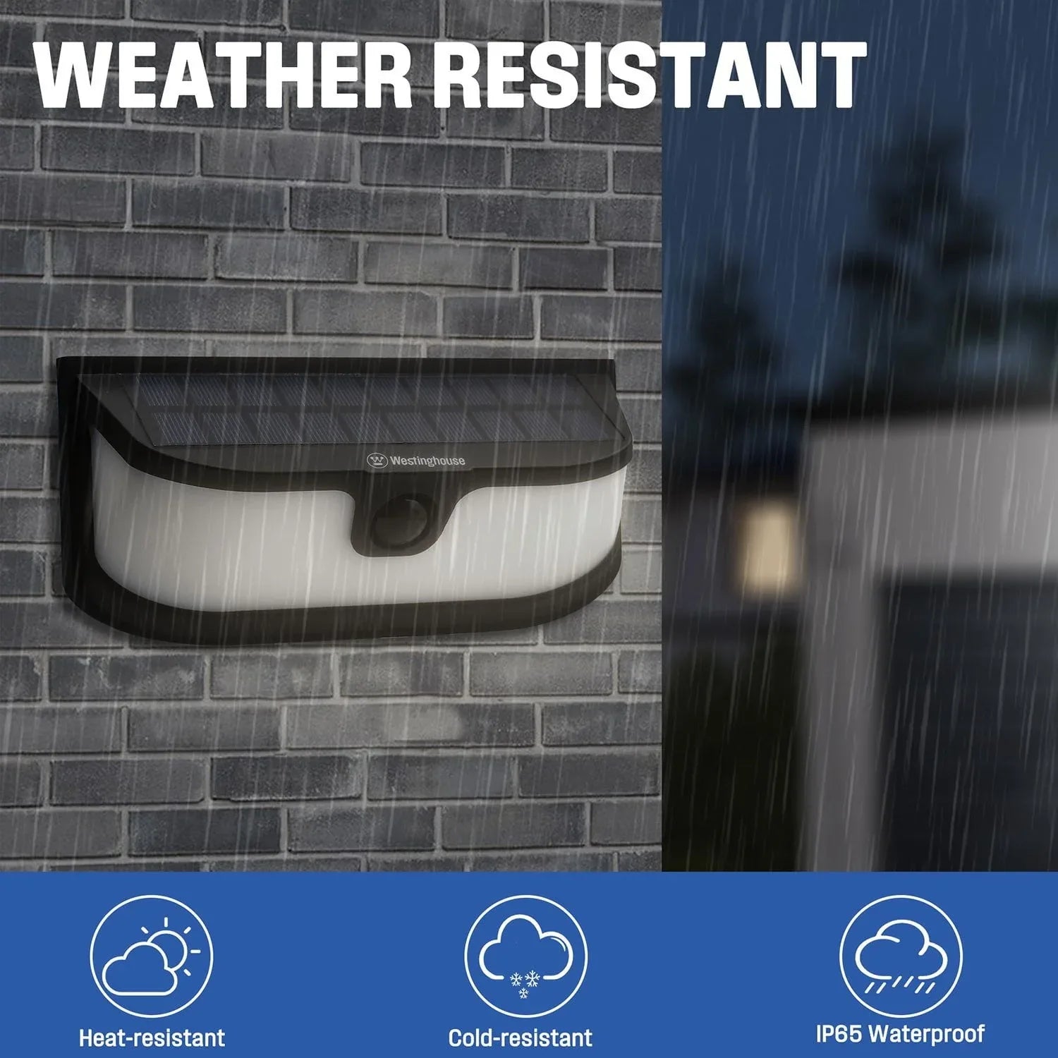 Westinghouse 1200 Lumen Solar LED Motion Activated Wall Lights