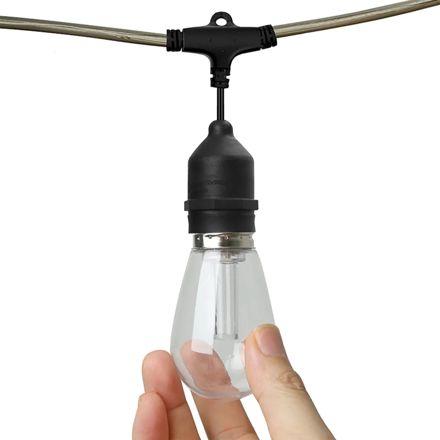 Westinghouse 48' Color Change LED String Light Set with Remote Control, 15 Bulbs
