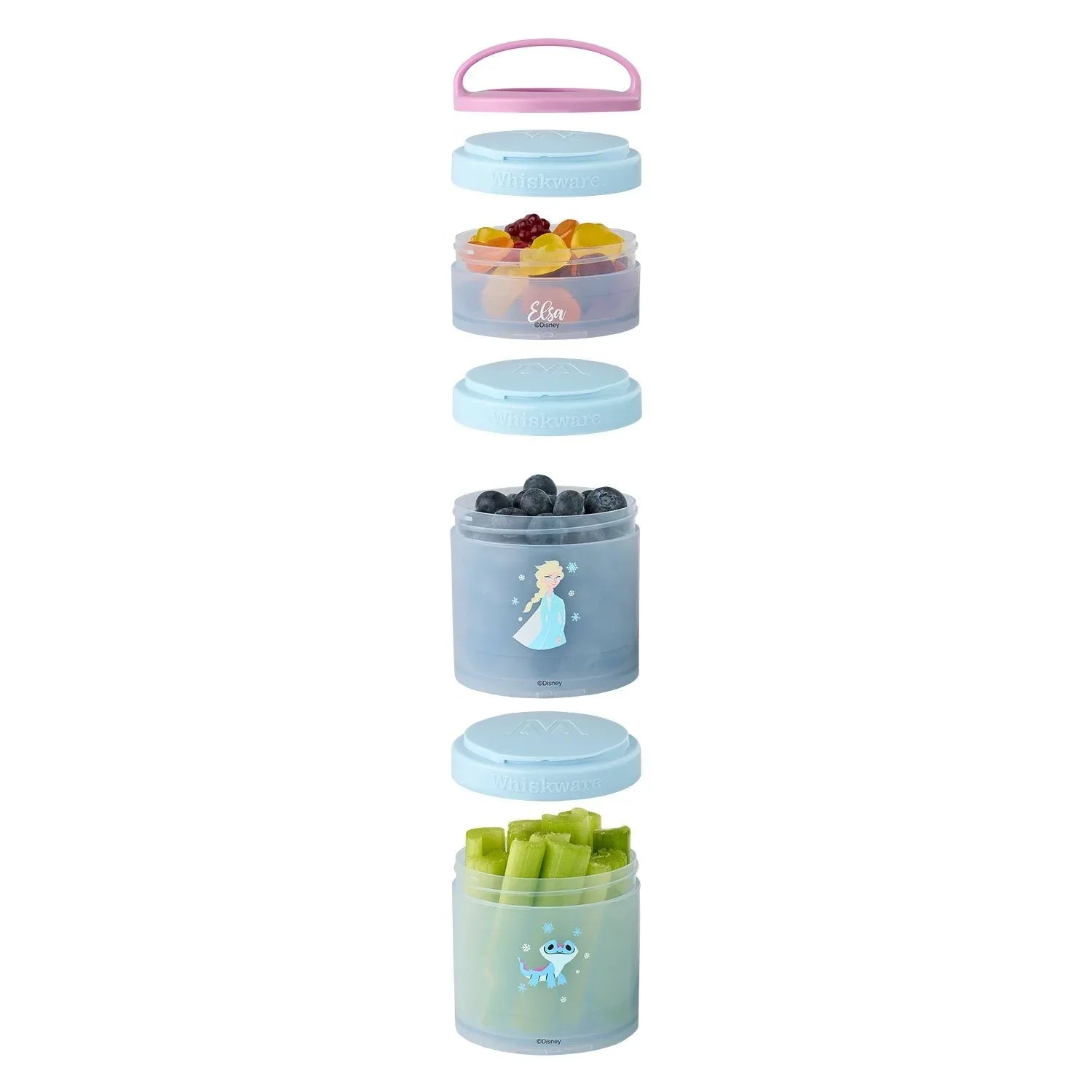 Whiskware Disney Combo Snack Pack Lunch Set, Choose Color - USA MEGA SHOP