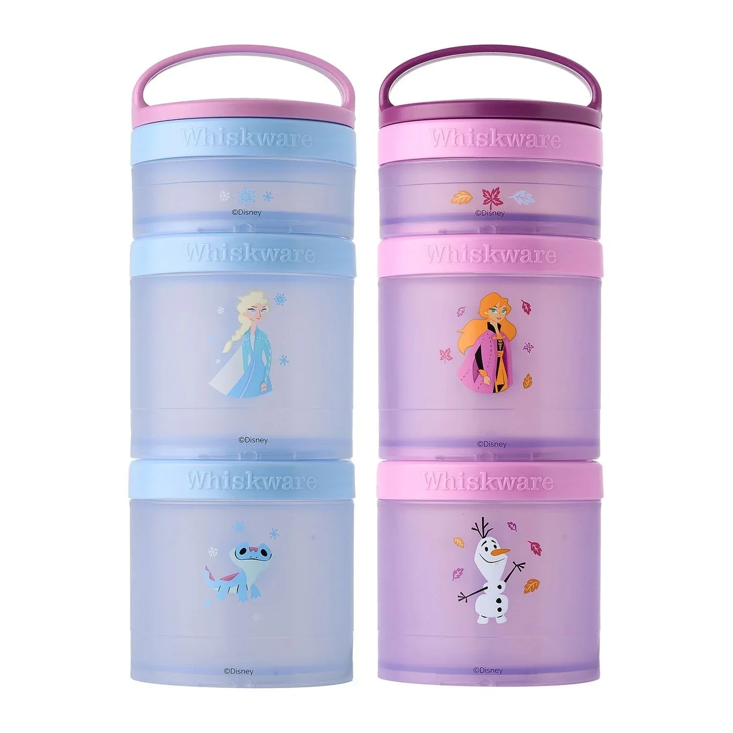 Whiskware Disney Combo Snack Pack Lunch Set, Choose Color - USA MEGA SHOP