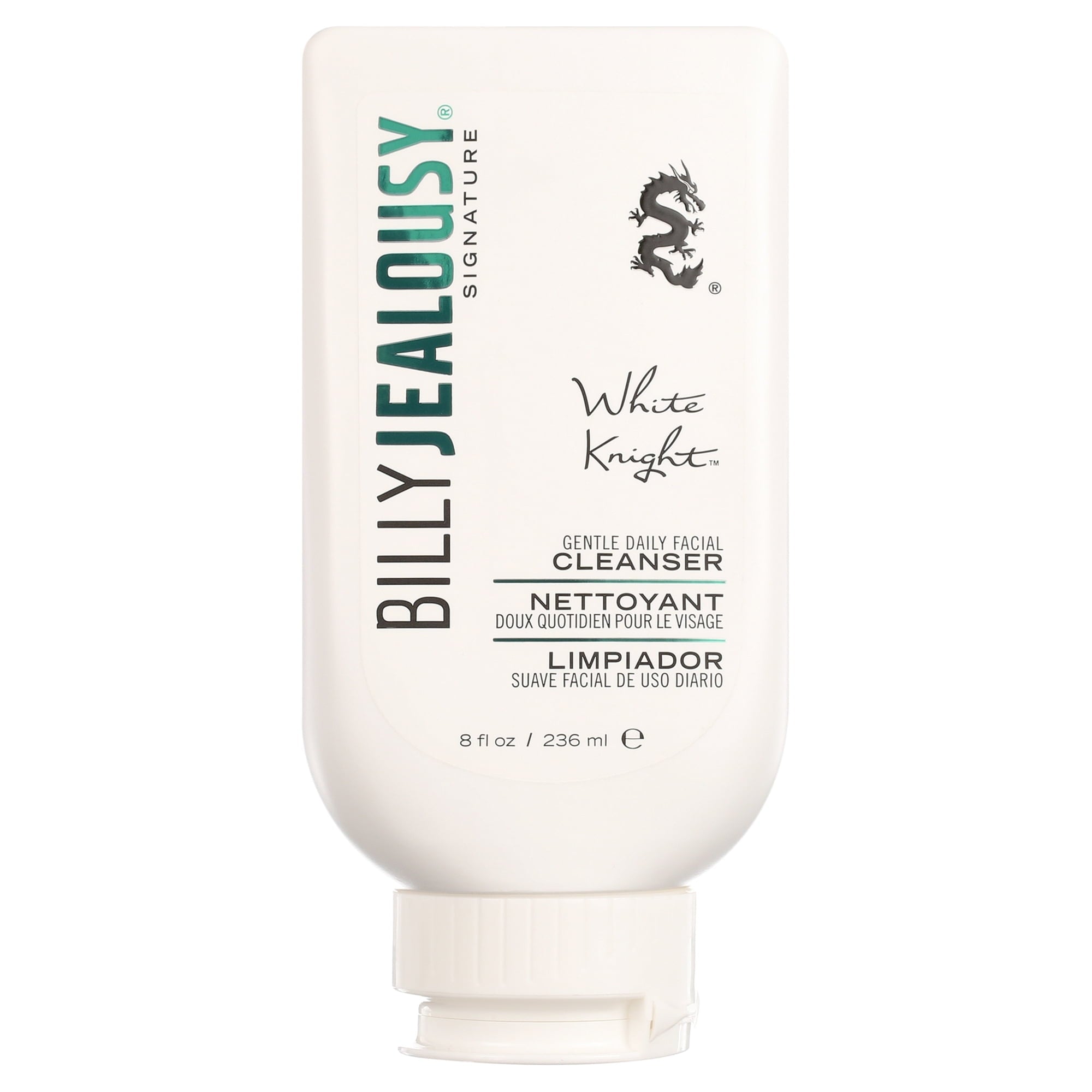 White Knight Facial Cleanser by Billy Jealousy for Men - 8 oz Cleanser