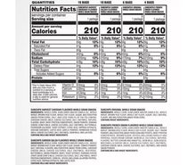 SunChips Mix nutrition facts label with calories and ingredient details