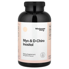 Wholesome Story, Myo & D-Chiro Inositol, Vegetarian Capsules