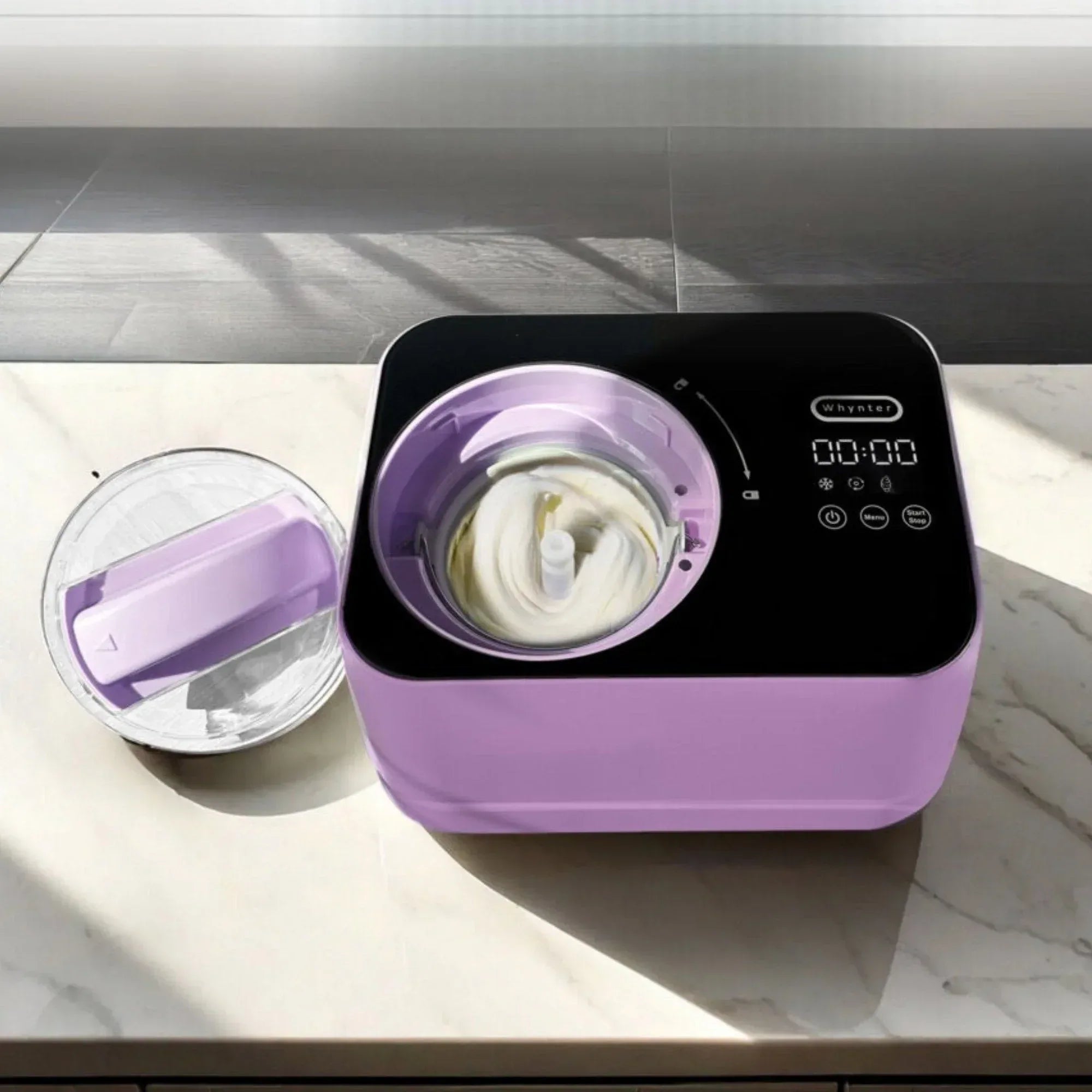 Whynter 0.8 Qt Personal Compact Automatic Ice Cream Maker