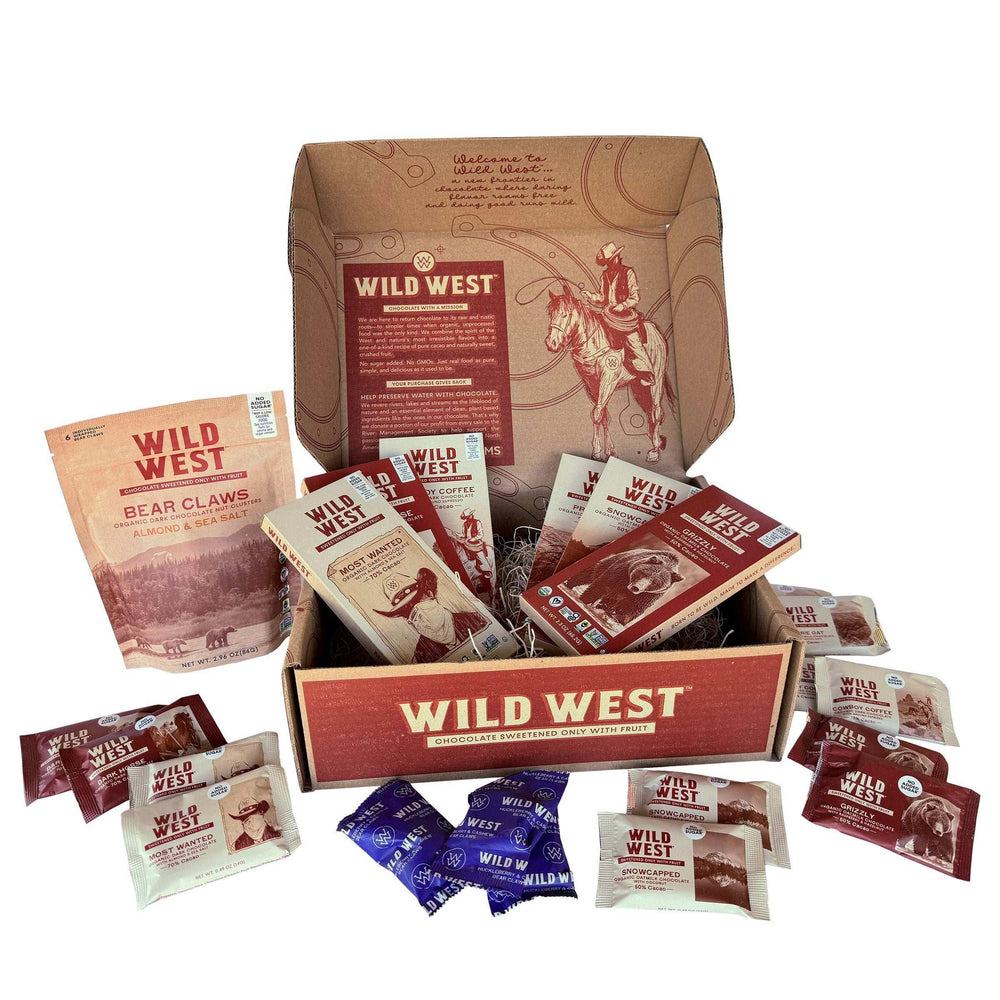 Wild West Assorted Chocolate Box, 24.26 oz. total - USA MEGA SHOP