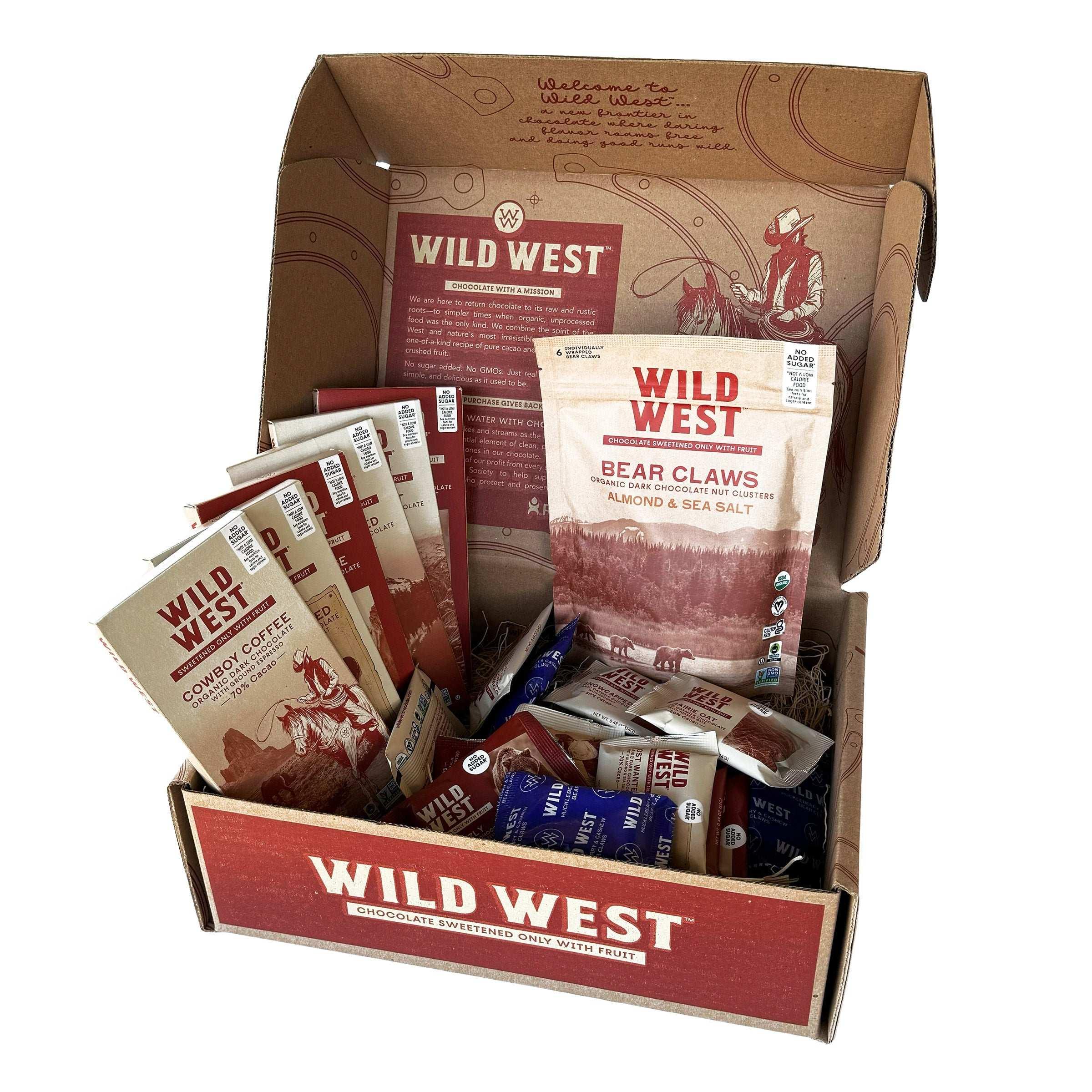 Wild West Assorted Chocolate Box, 24.26 oz. total - USA MEGA SHOP