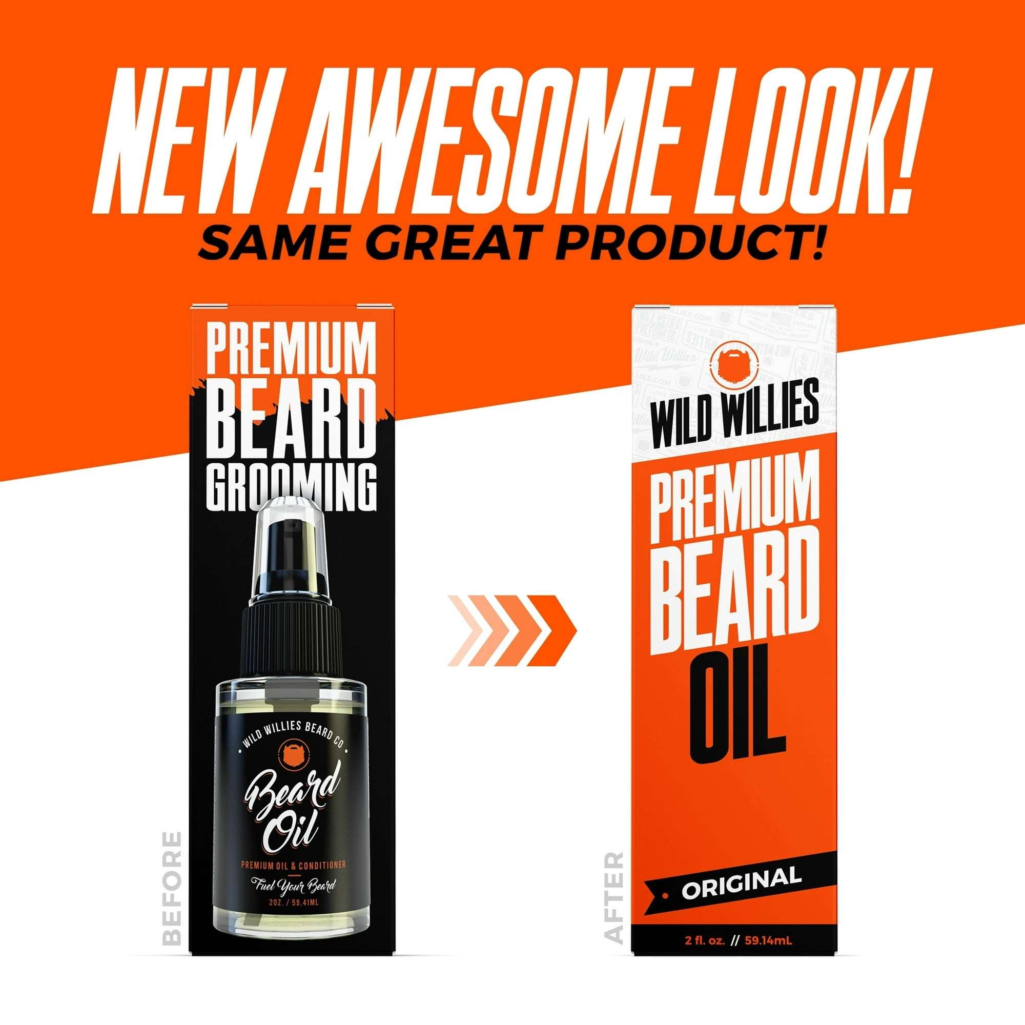 Wild Willies Premium Beard Growth Oil and Conditioner, 2 fl oz