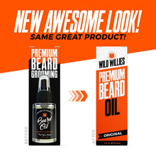 Premium Beard Oil bottle and Original box