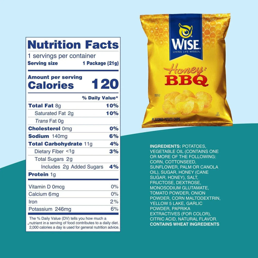 Wise Variety Pack Snacks, 50 pk. - USA MEGA SHOP
