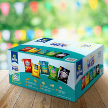 Snack variety pack box with Classic Mix assortment, 50 bags