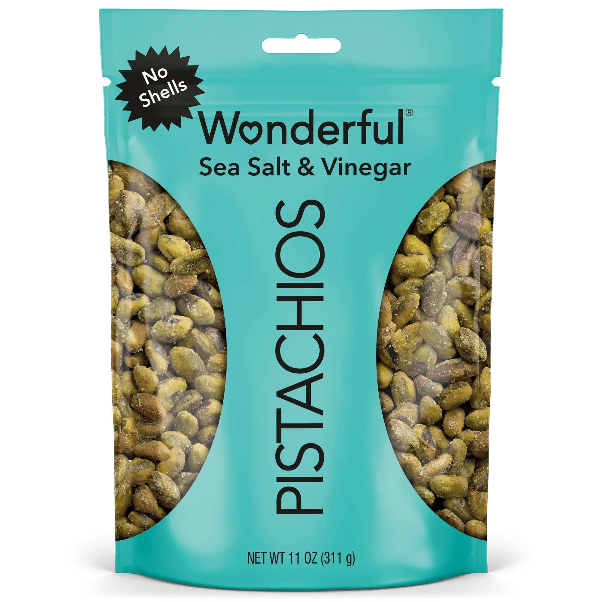 Wonderful Pistachios No Shells Honey Roasted Nuts, 11 Ounce Bag