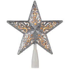 Wooden Star Christmas Tree Topper, 11", by Holiday Time