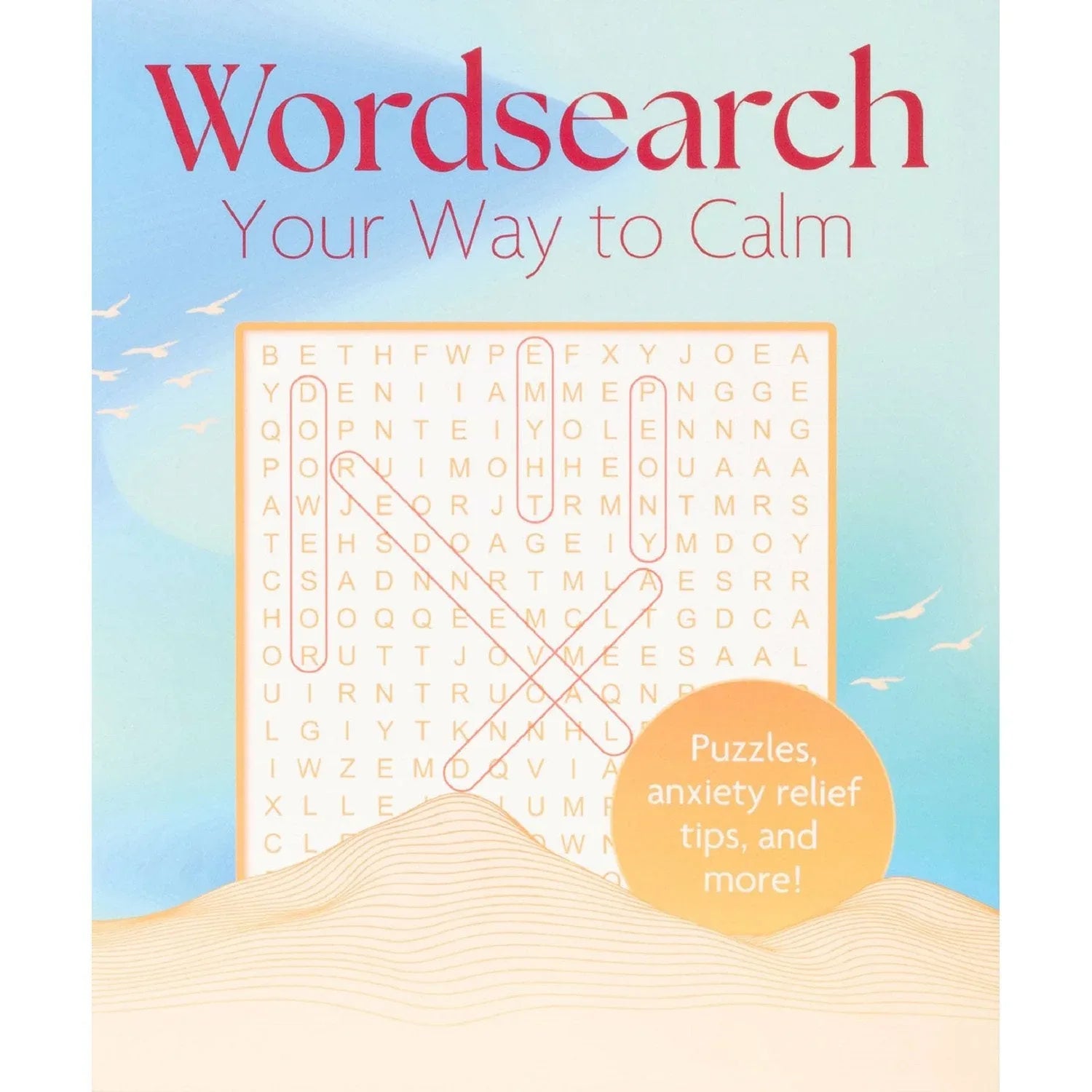 Wordsearch Your Way to Calm, Flexibound - USA MEGA SHOP