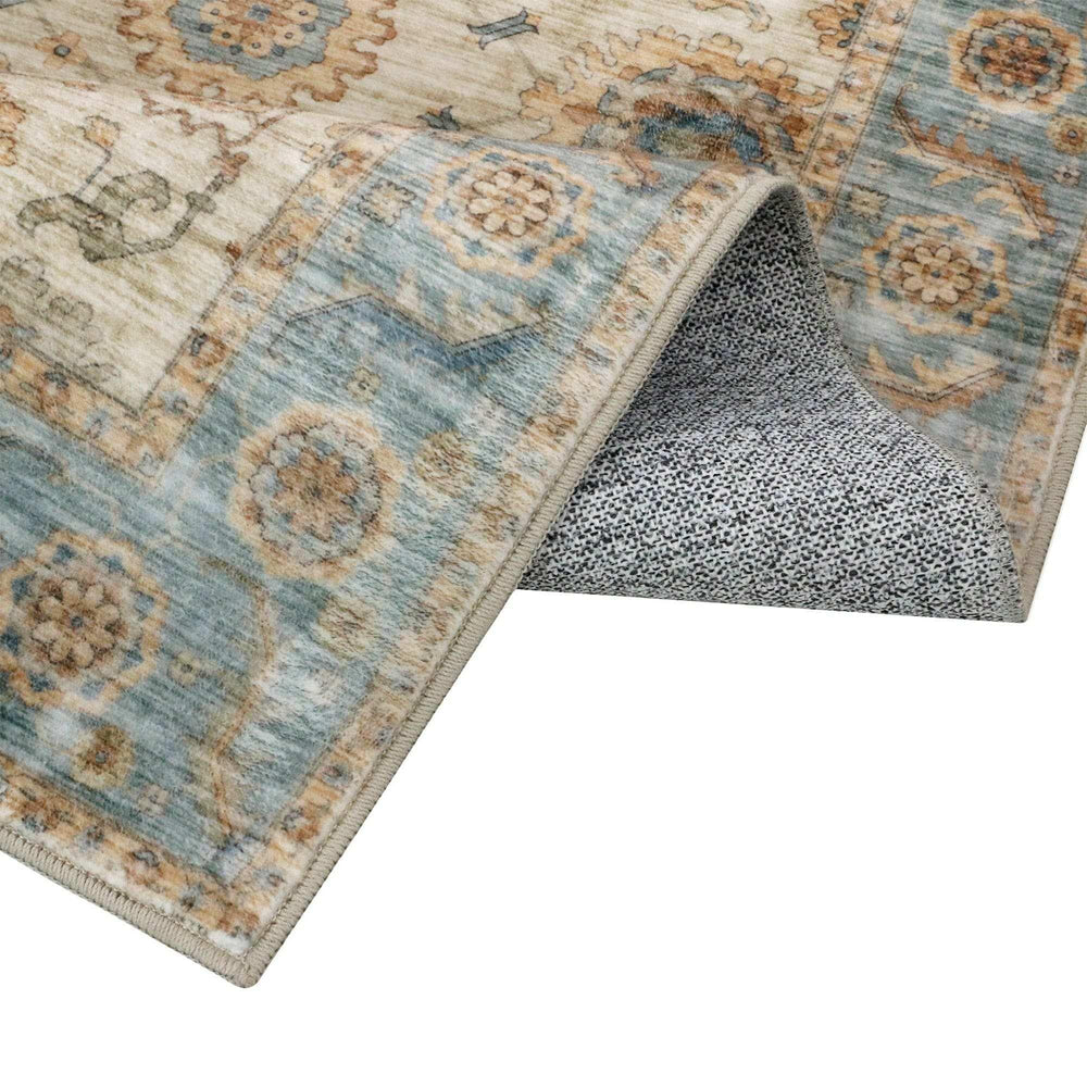 Wyatt & Ash Washable Indoor Area Rug, Dalileh 7'10" x 10' - USA MEGA SHOP