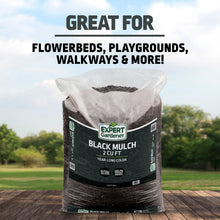 Expert Gardener black mulch bag, 2 cu. ft., for garden beds and walkways