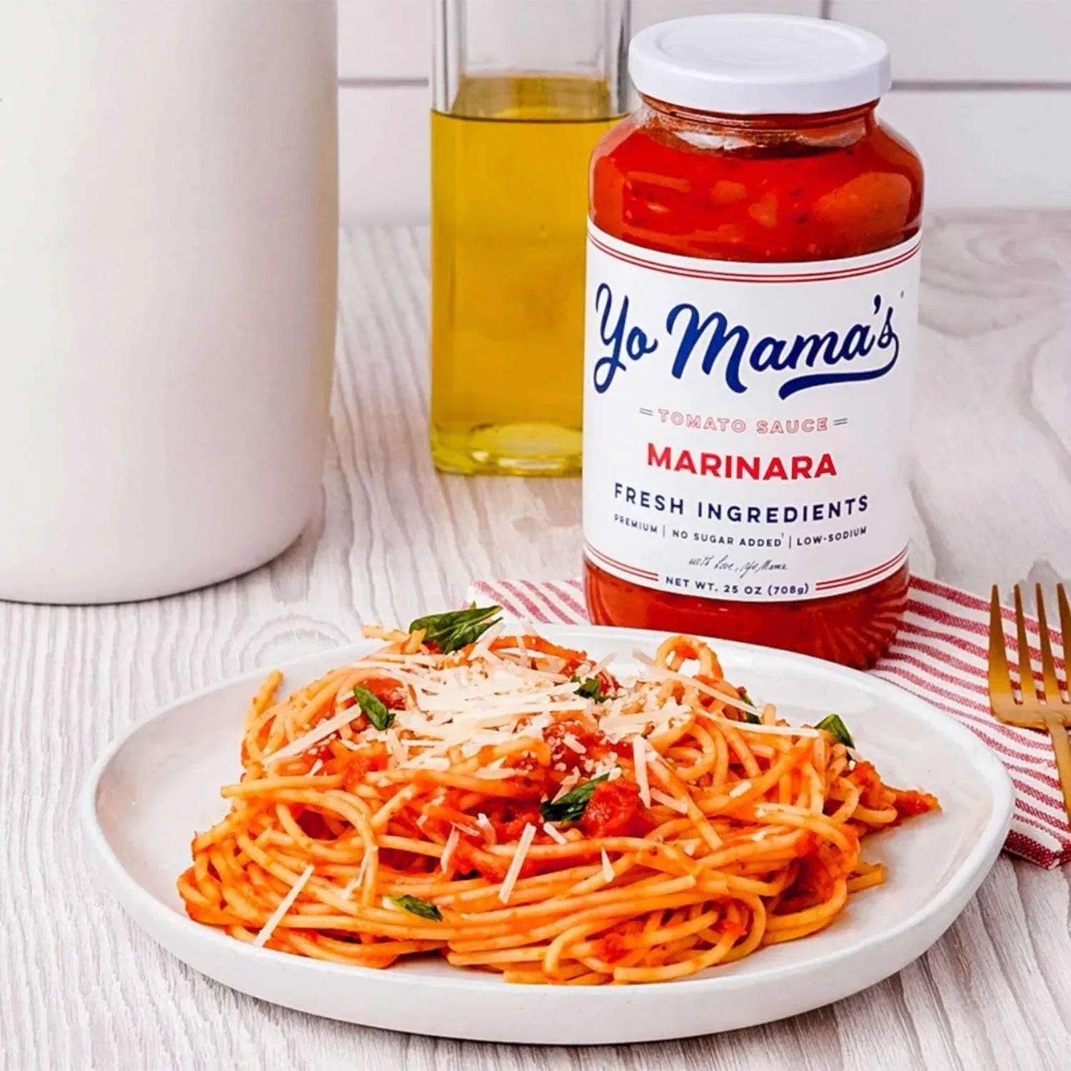 Yo Mama's Foods Low-Carb Pizza Sauce 12.5 oz., 3 pk.