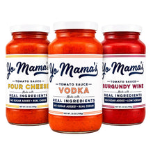 Yo Mama's Variety Pasta Sauce, 3-pack