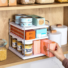 YouCopia Adjustable Cabinet Shelf Organizer, 2-Piece Set