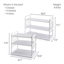YouCopia Water Bottle, Box, Mug & Plate Organizer, 2-Piece Set