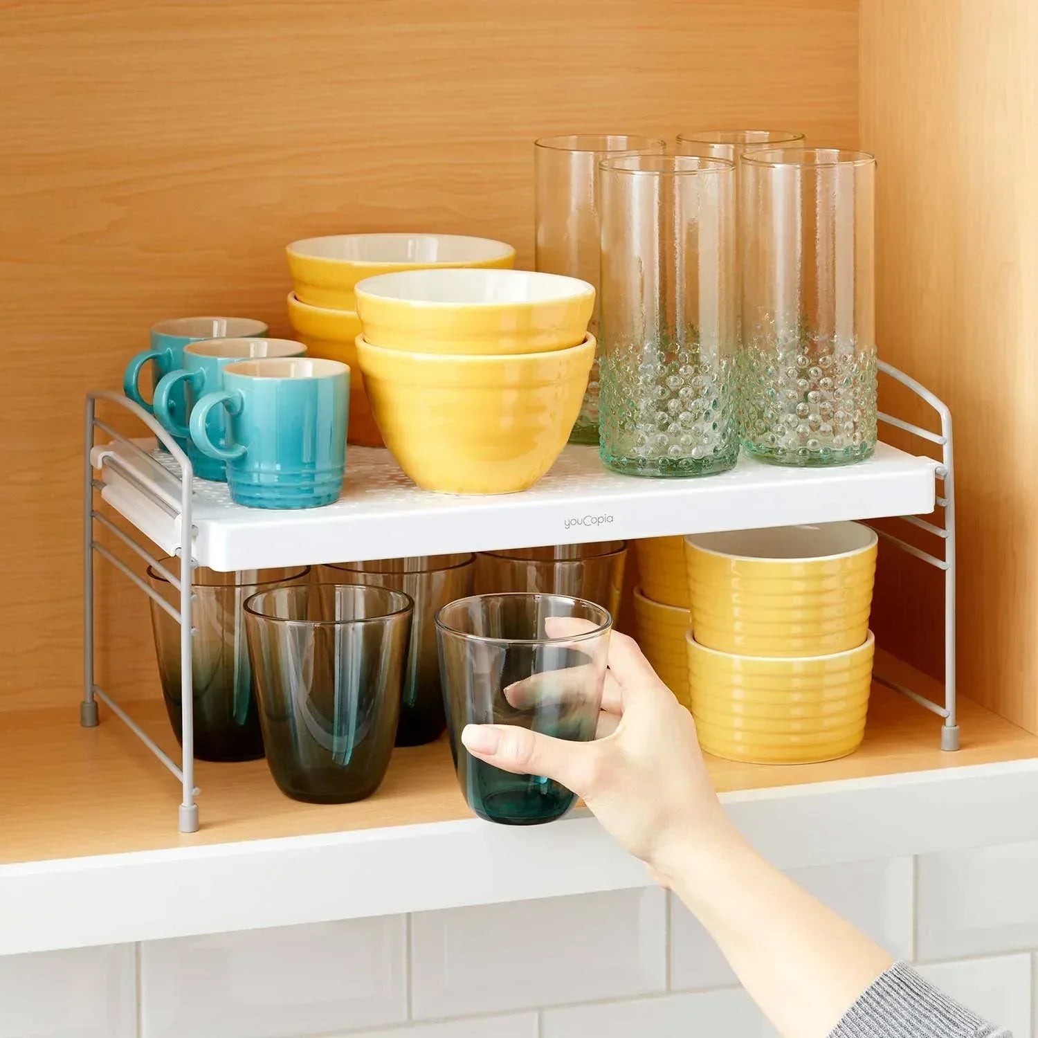 Youcopia 2-Piece Bottle Mug and Plate Organizer Set - USA MEGA SHOP