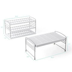 Youcopia 2-Piece Bottle Mug and Plate Organizer Set