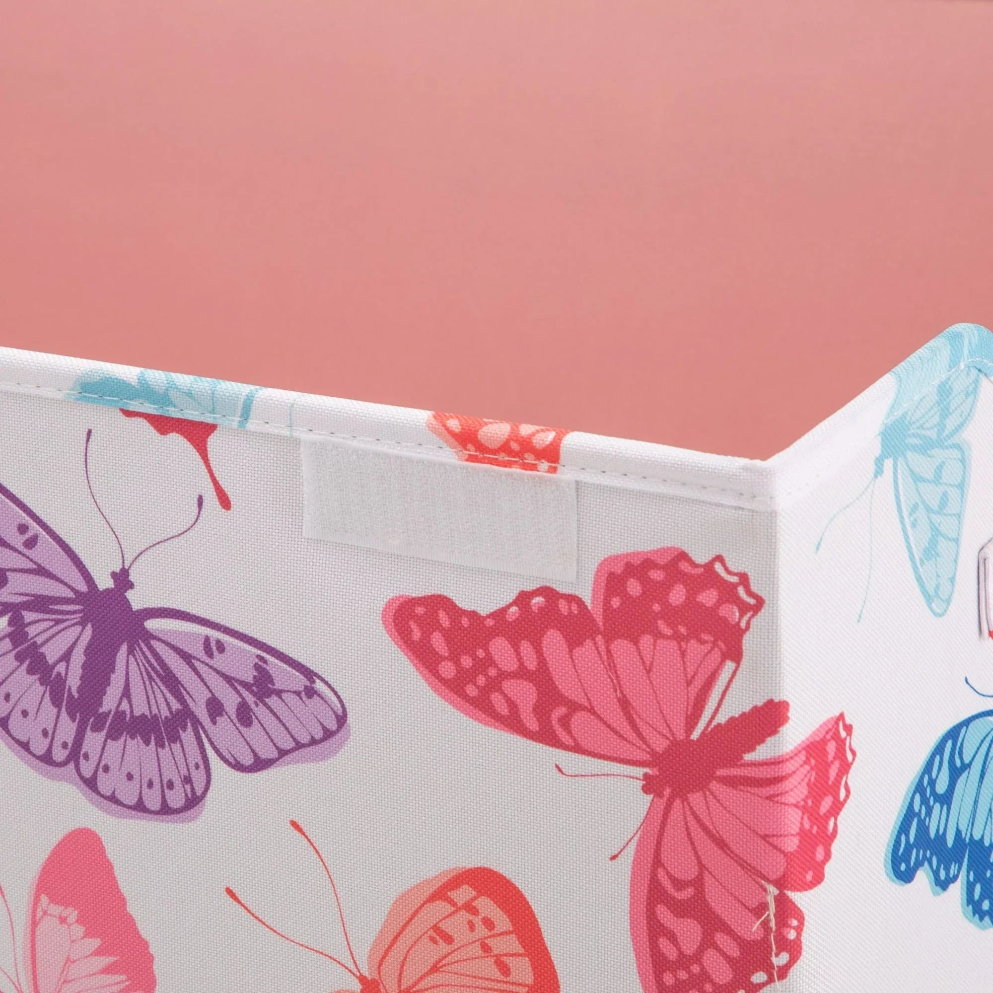 Your Zone Kids Pattern Collapsible Toy Storage Trunk, 24 in x 14.8 in x 15 in
