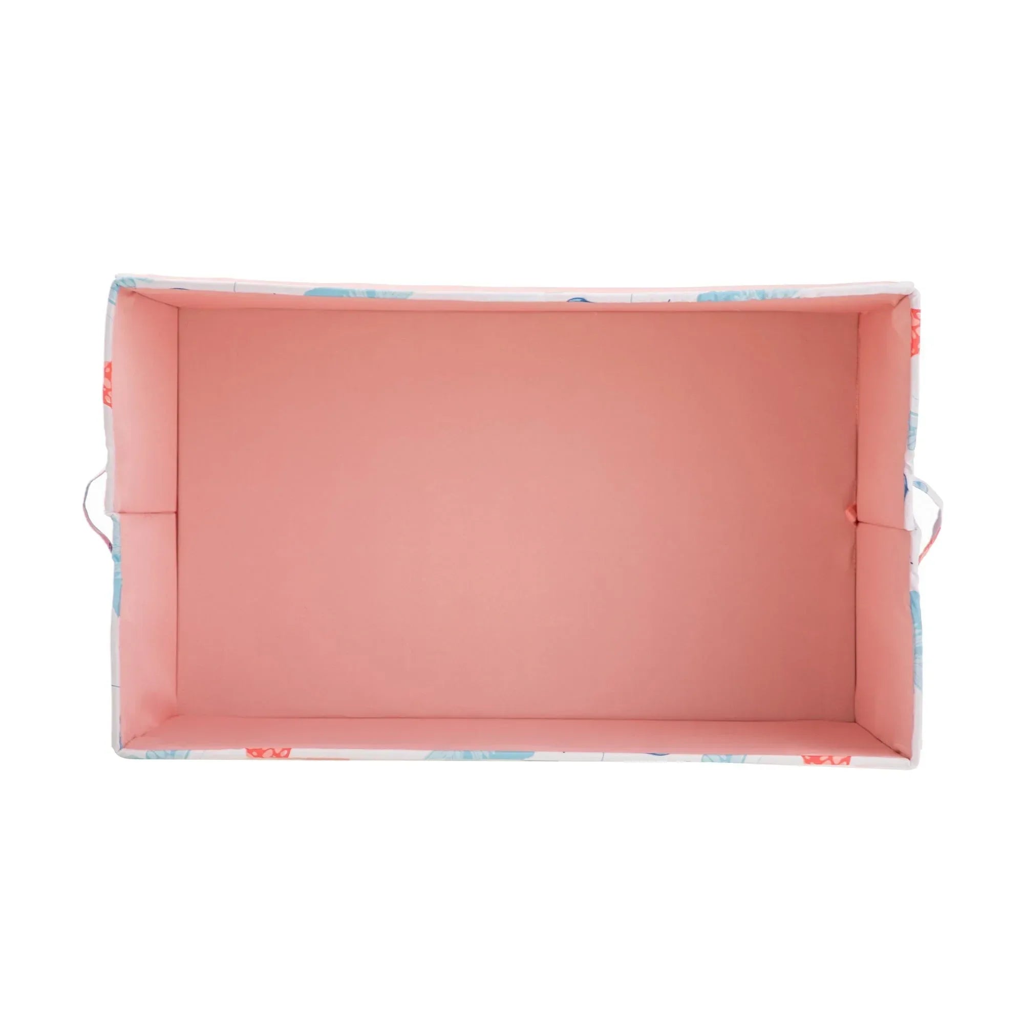 Your Zone Kids Pattern Collapsible Toy Storage Trunk, 24 in x 14.8 in x 15 in