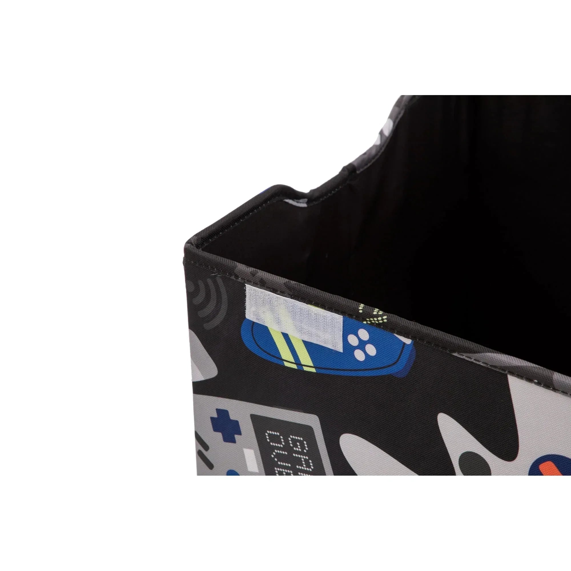 Your Zone Kids Pattern Collapsible Toy Storage Trunk, 24 in x 14.8 in x 15 in