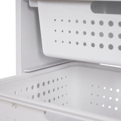 Your Zone Kids Sliding Bin Organizer with 4 Storage Bins