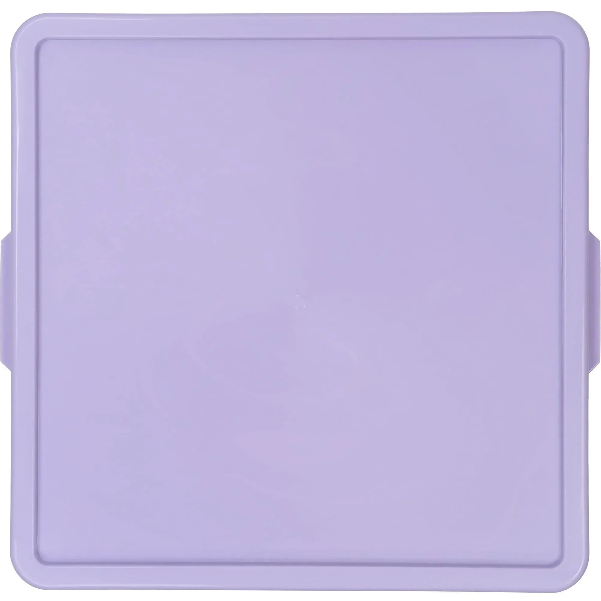 Your Zone Kids Large Plastic Stacking Storage Bin with Lid, 12 in x 12.4 in x 9.4 in