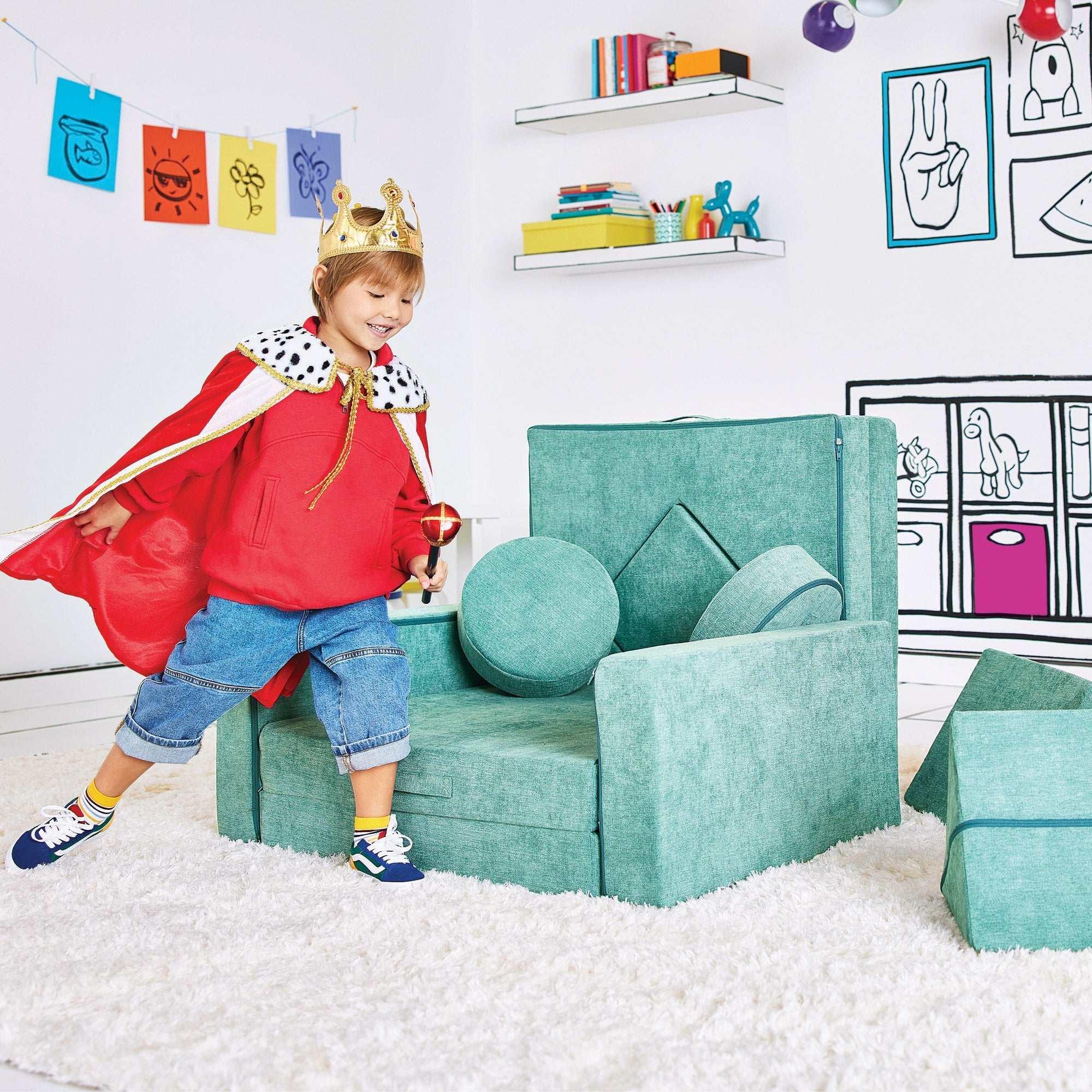 Yourigami Kids Convertible Play Fort - USA MEGA SHOP