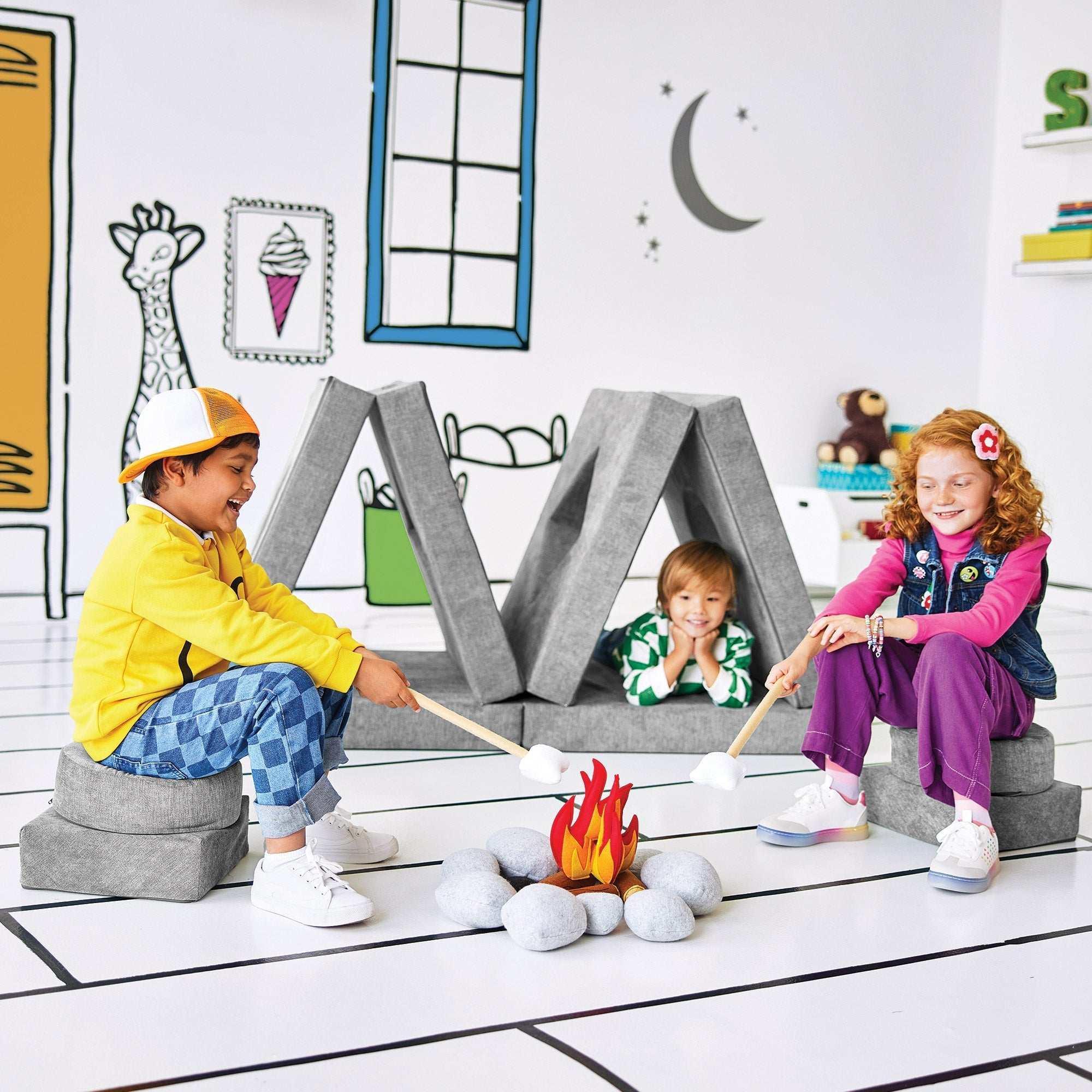Yourigami Kids Convertible Play Fort