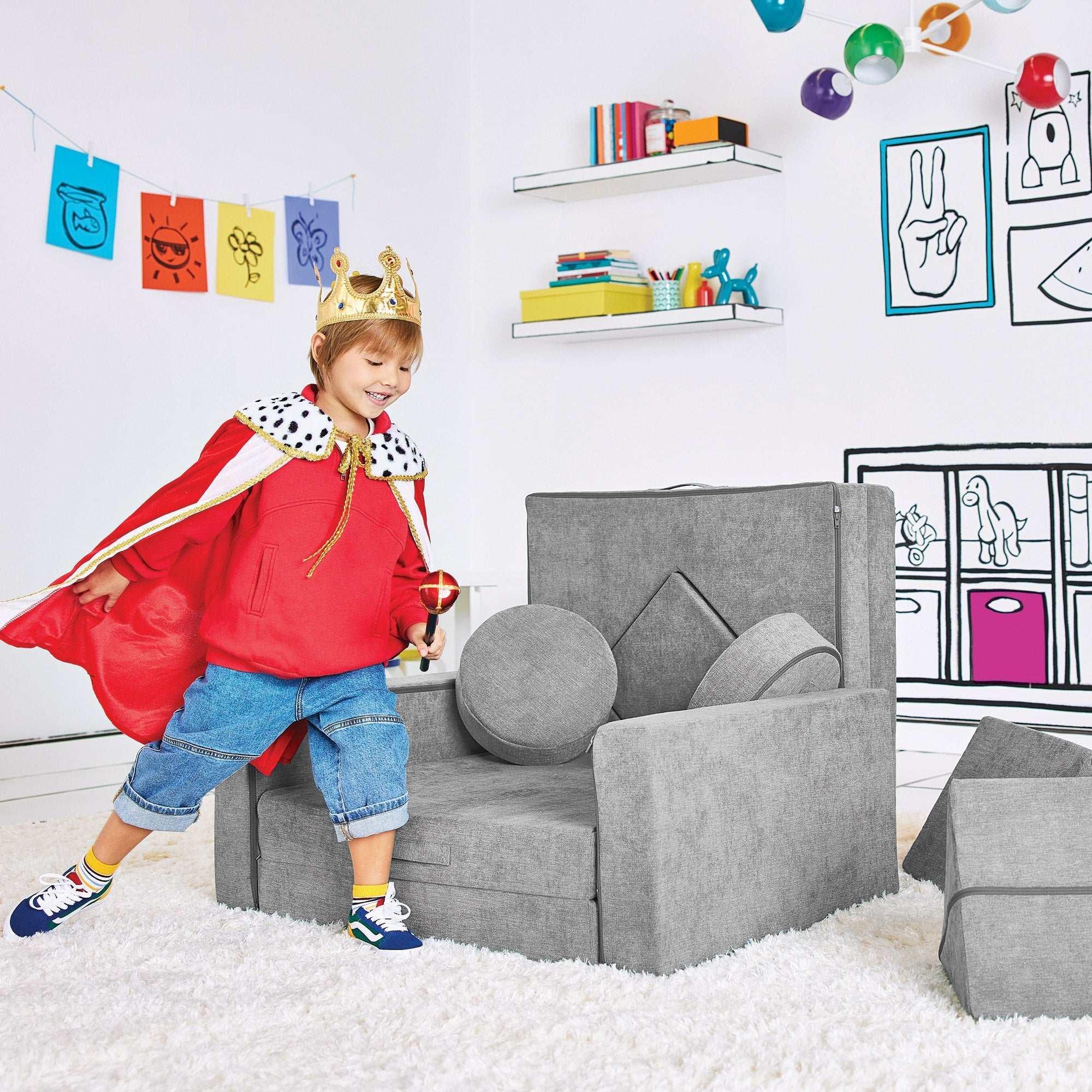 Yourigami Kids Convertible Play Fort - USA MEGA SHOP