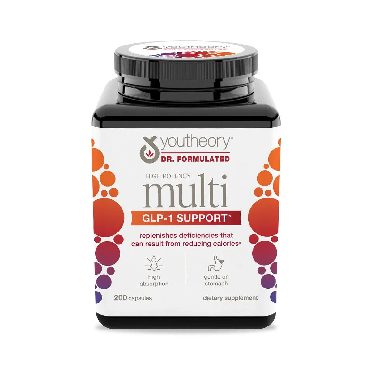 Youtheory High Potency Multi GLP-1 Support Capsules, 200 ct. - USA MEGA SHOP