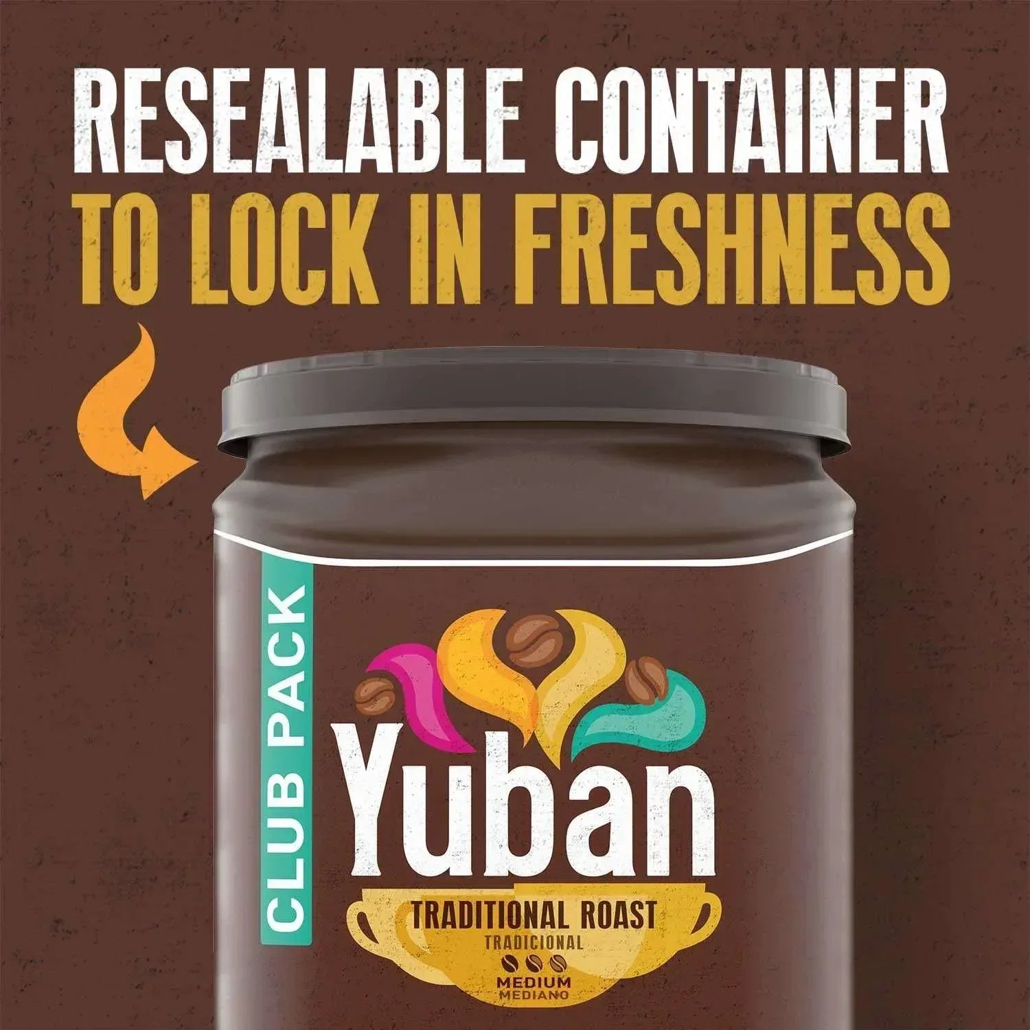 Yuban Traditional Medium Roast Ground Coffee, 43.1 oz.