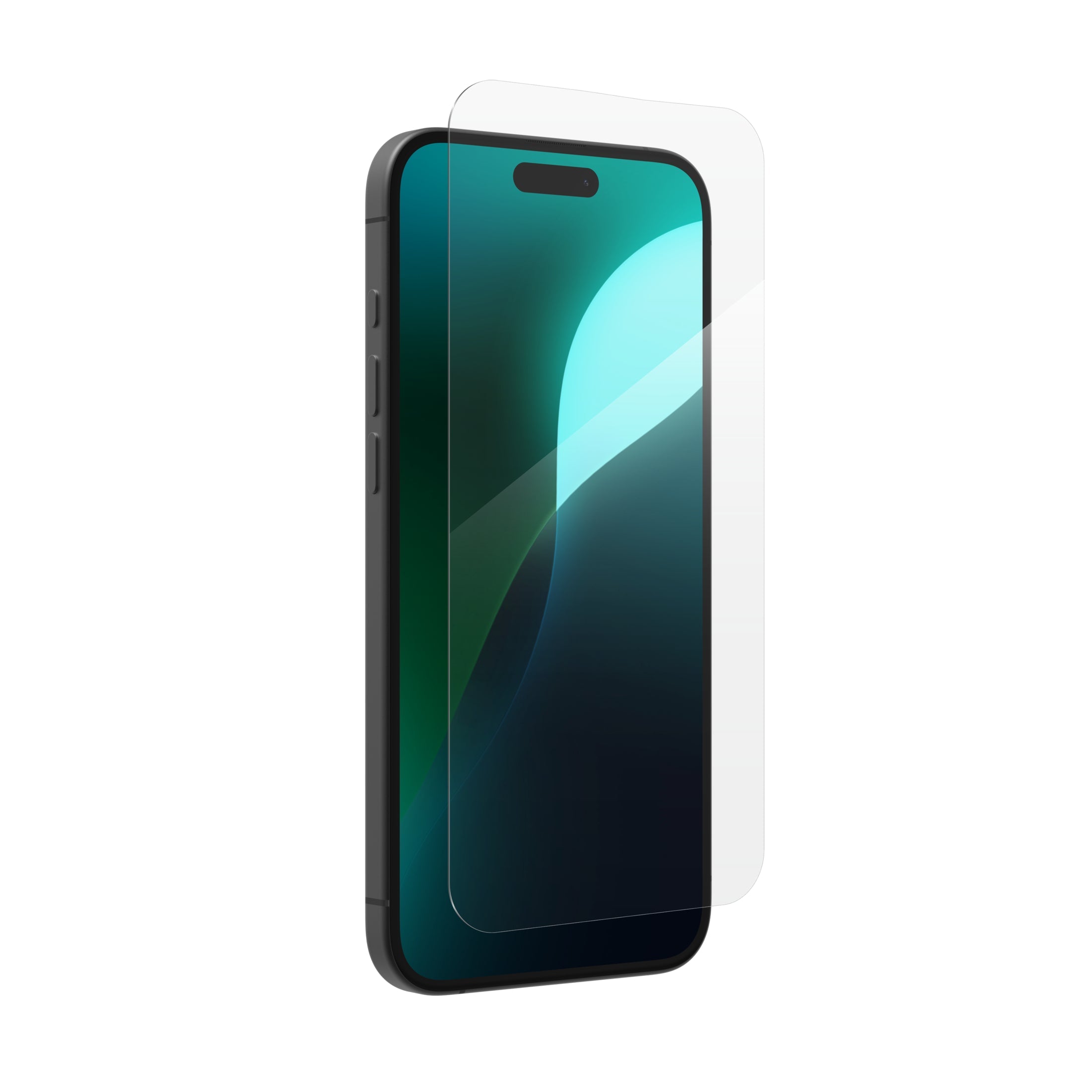 ZAGG InvisibleShield â€“ Apple iPhone 16 & iPhone 15 Glass Shield Clear Screen Protector, Easy Installation with Precise Install Tray, 3x Stronger Glass, Impact & Scratch Protection