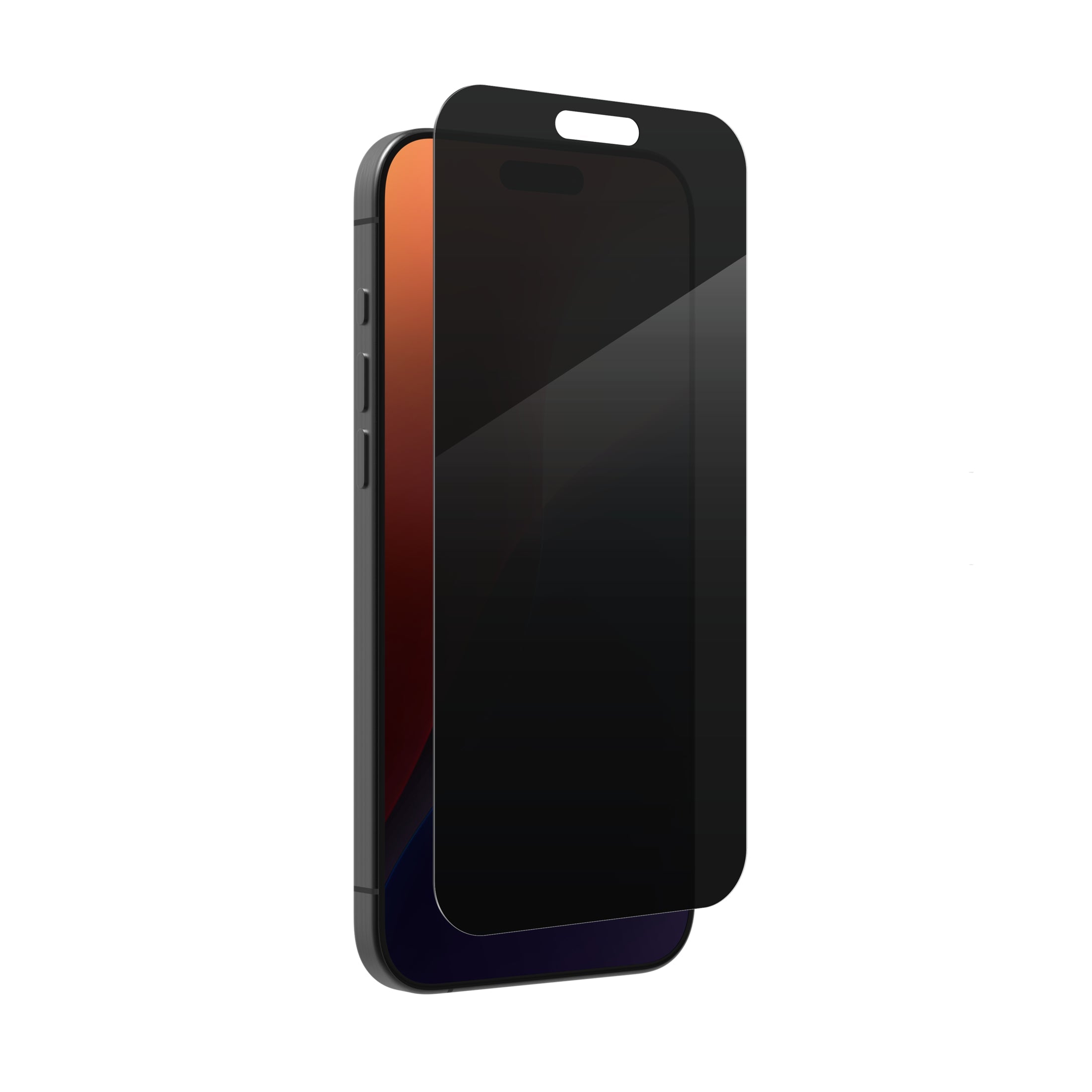 ZAGG InvisibleShield â€“ Apple iPhone 16 & iPhone 15 Glass Shield Privacy Screen Protector, Easy Installation with Precise Install Tray, 3x Stronger Glass, Impact & Scratch Protection