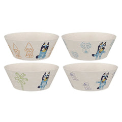 Zak Designs 8-Piece Bamboo Melamine Kids Dinnerware Set, Choose Character - USA MEGA SHOP