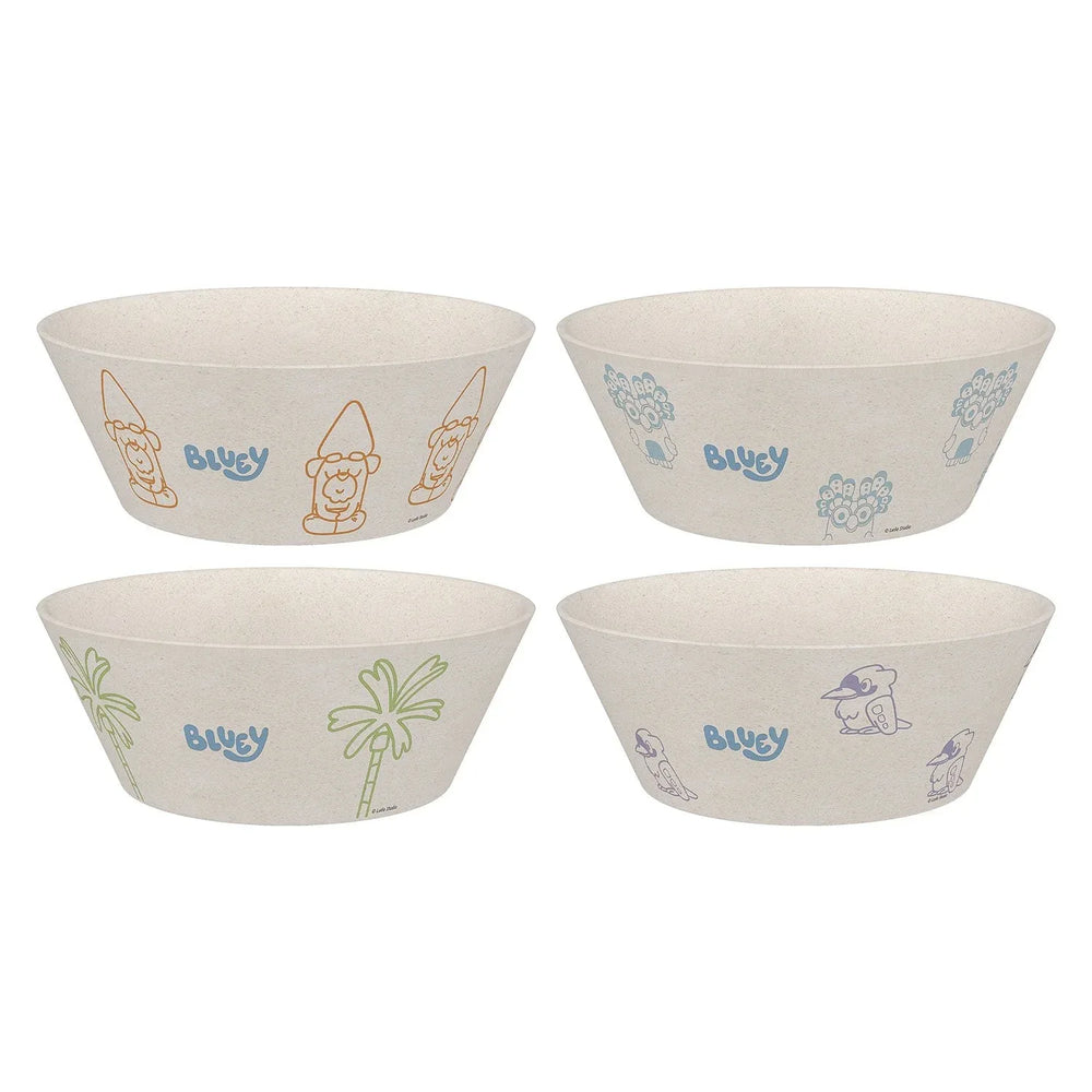 Zak Designs 8-Piece Bamboo Melamine Kids Dinnerware Set, Choose Character - USA MEGA SHOP