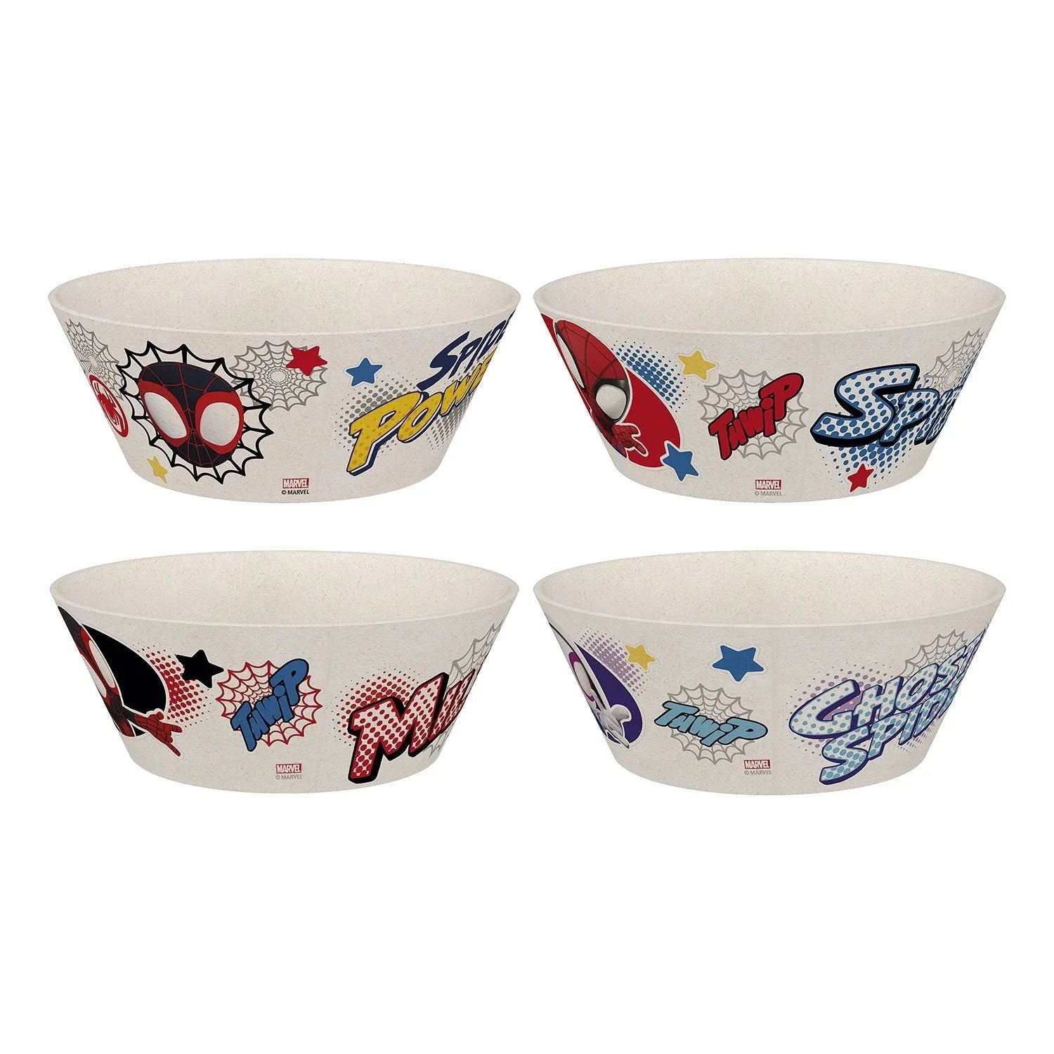 Zak Designs 8-Piece Bamboo Melamine Kids Dinnerware Set, Choose Character - USA MEGA SHOP
