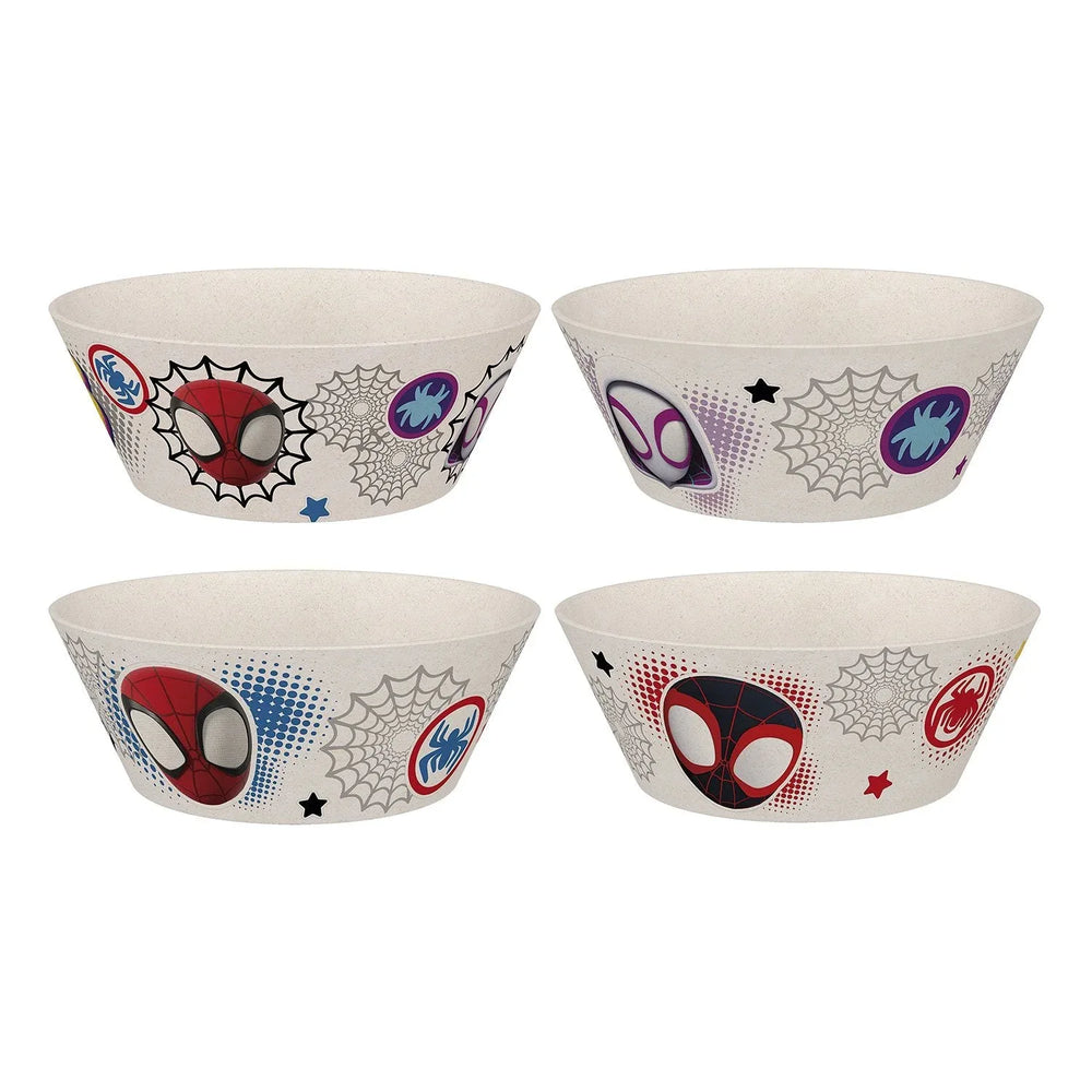 Zak Designs 8-Piece Bamboo Melamine Kids Dinnerware Set, Choose Character - USA MEGA SHOP