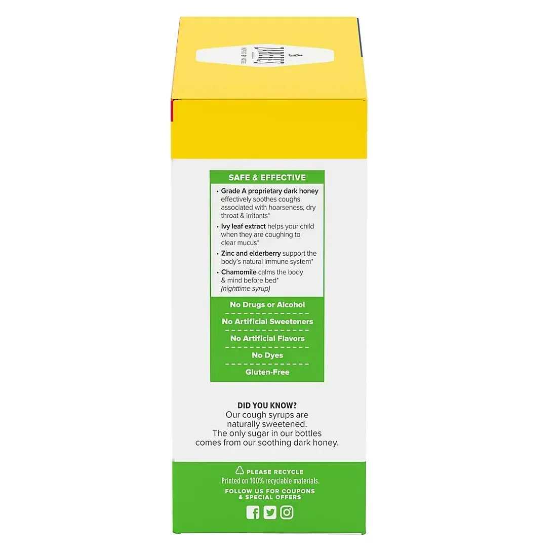 Zarbee’s Children’s Cough + Mucus Syrup Day & Night, 3 Pack