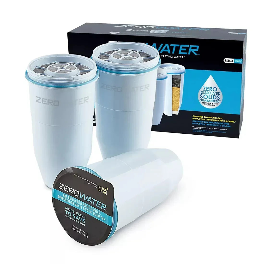 ZeroWater Replacement Filter, 3 pk.