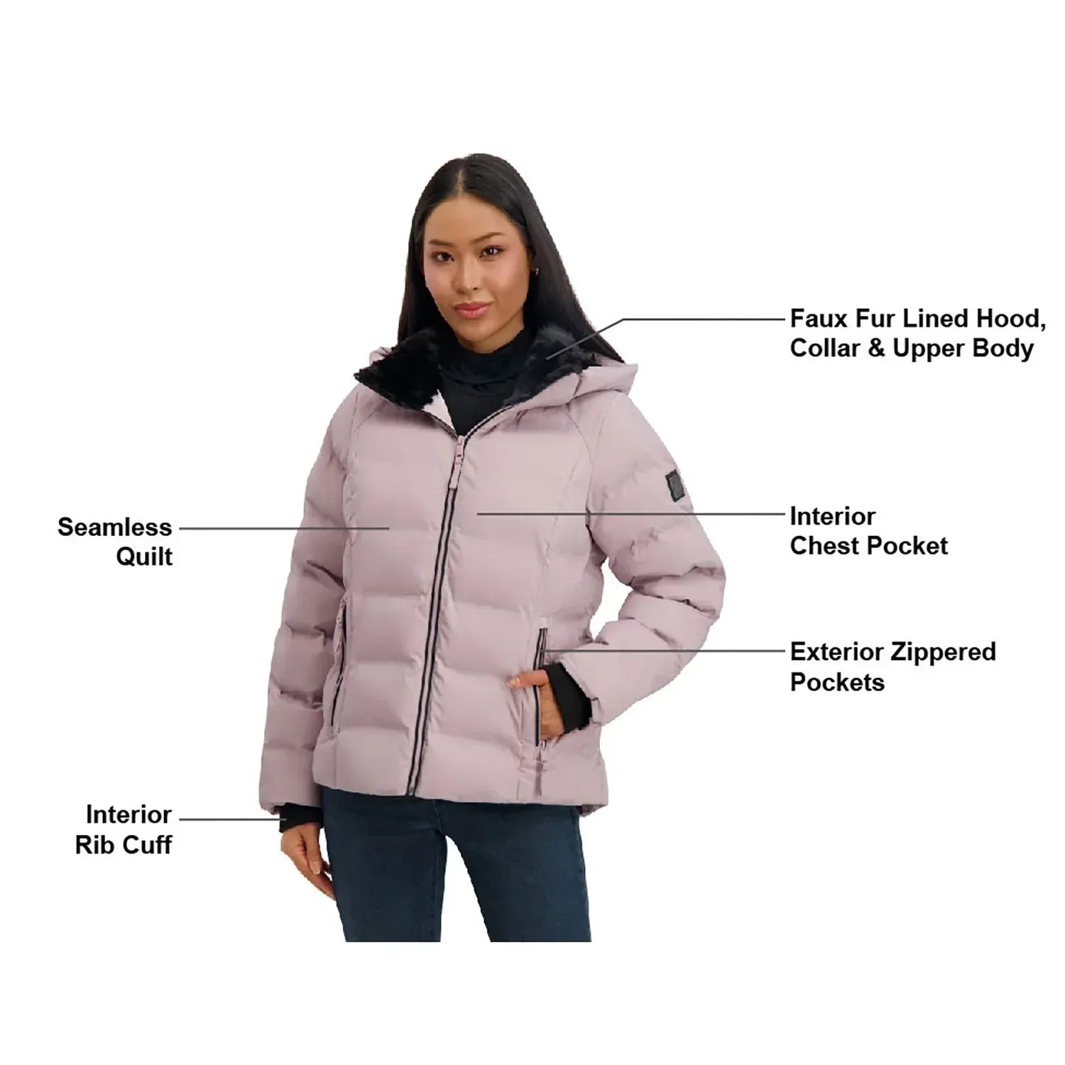 ZeroXposur Women’s Puffer Jacket