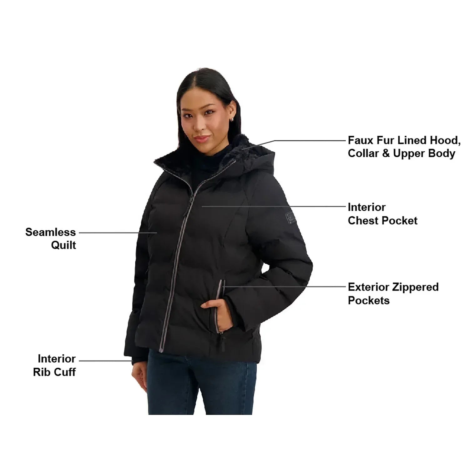 ZeroXposur Women’s Puffer Jacket