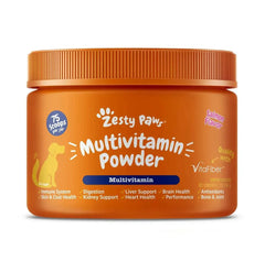 Zesty Paws Multivitamin Powder for Dogs, for Overall Wellbeing, 150g Jar